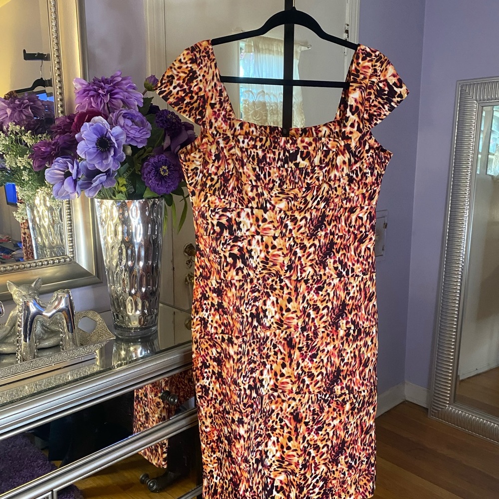 Floral bodycon dress